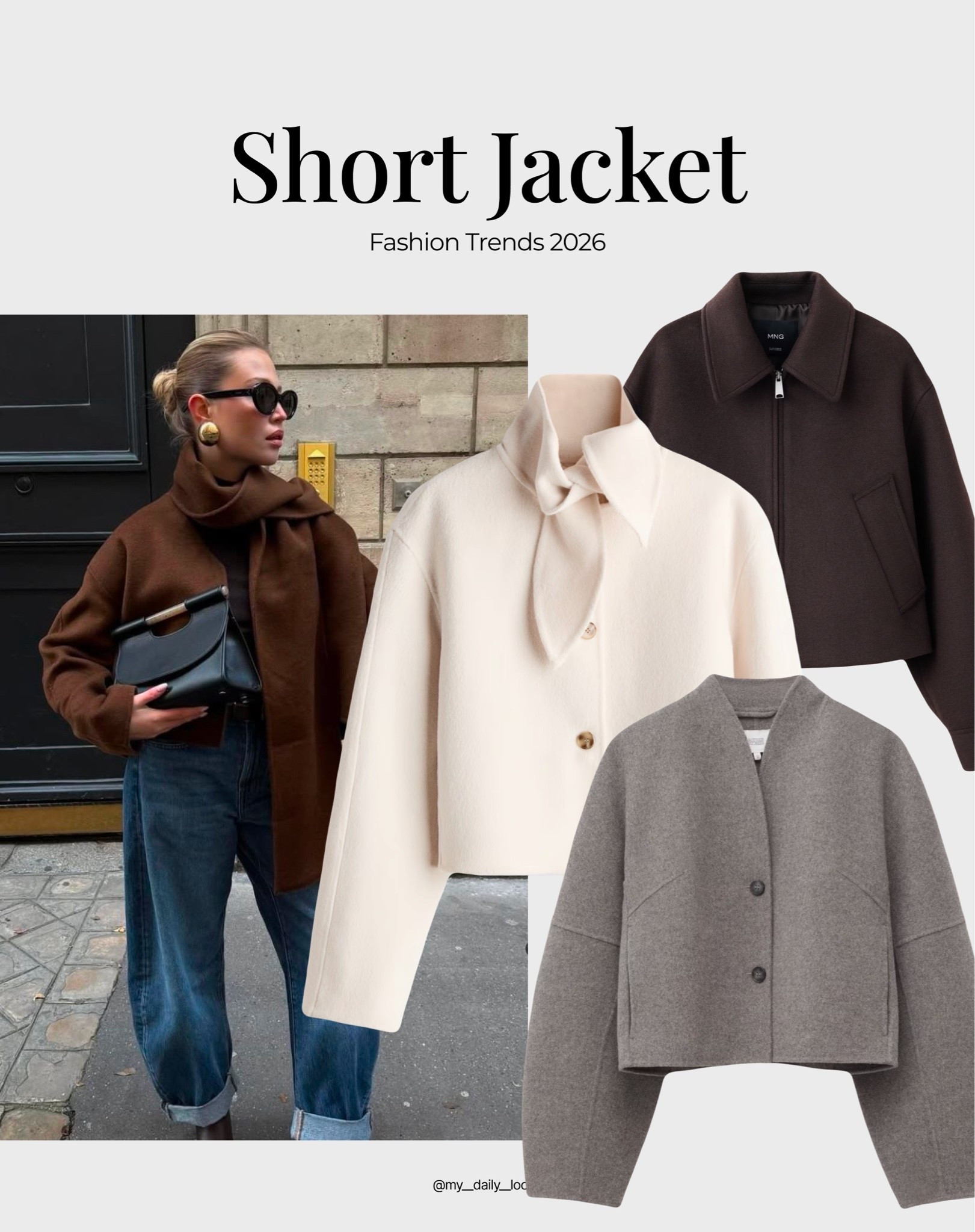 Selection of the best short coats of the moment 🖤

Tags: pre-fall, early fall, easy styling, fall outfits women, short wool-blend jacket, short coat outfits, wool coat, chic & basic outfit, Parisian look, capsule wardrobe, office look, brunch style, high street.

#LTKstyletip #LTKautumn #LTKworkwear
