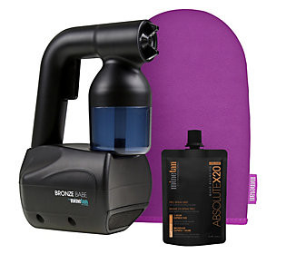 MineTan Bronze Babe Personal Spray Tan Kit | QVC