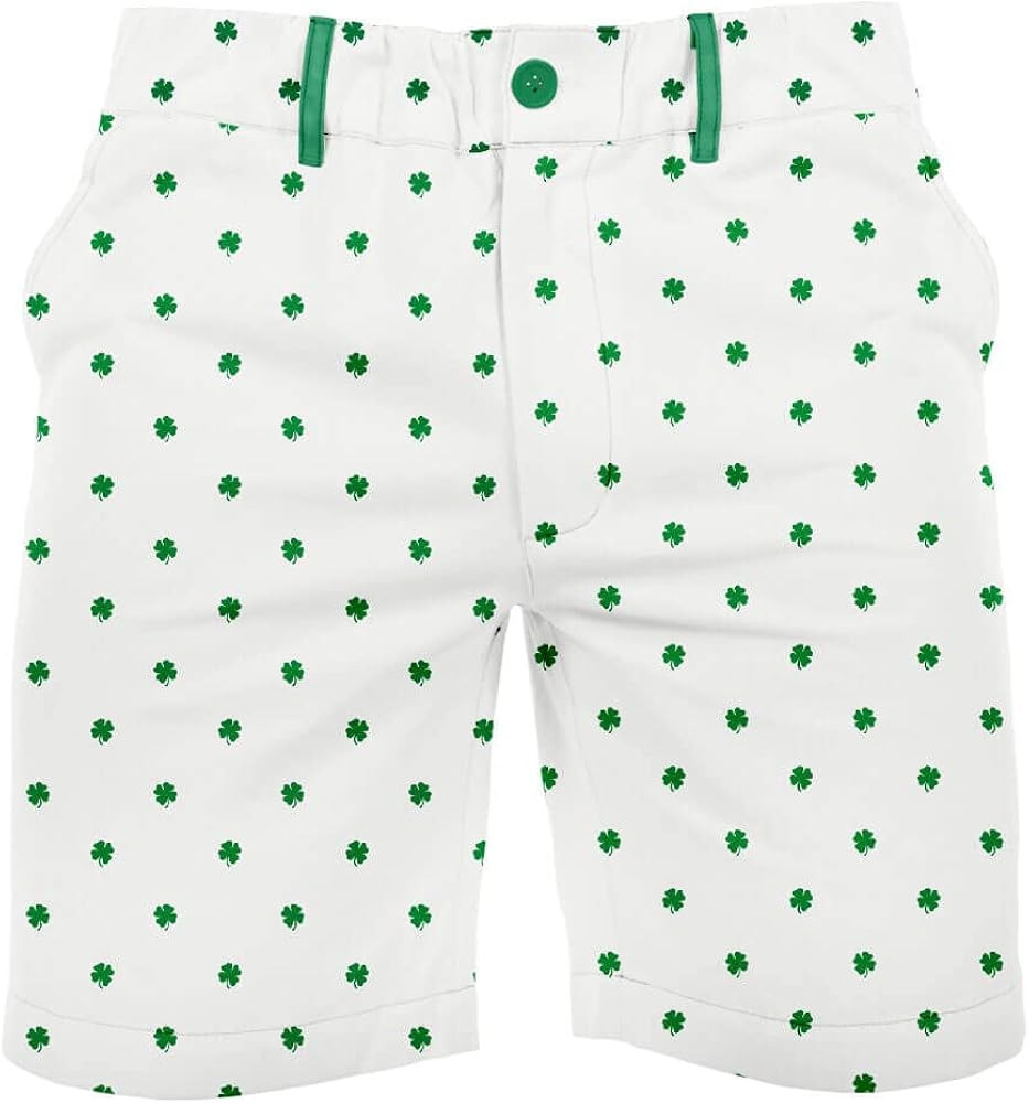 Tipsy Elves St Patricks Day Shorts for Men - Classic St Paddys Designs and Patterned Adult Shorts | Amazon (US)
