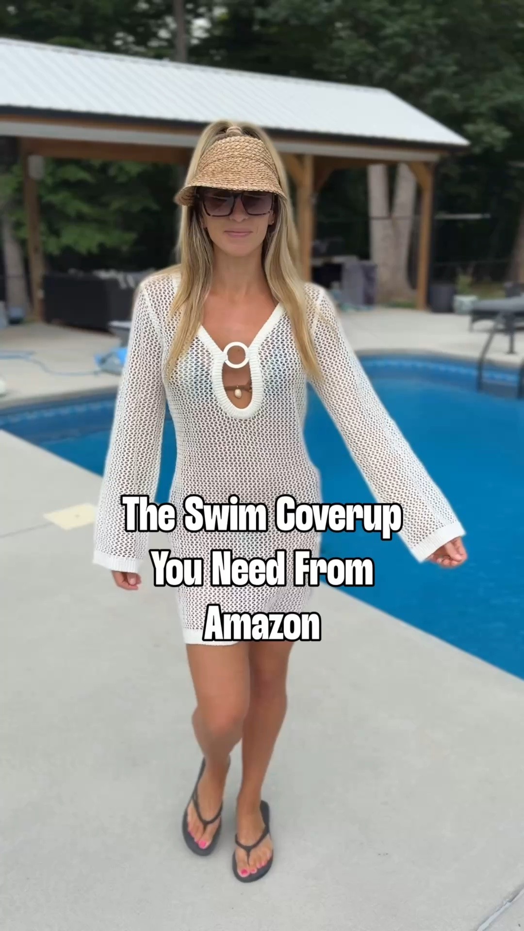 Amazon swim coverup , amazon fashion , amazon crochet coverup

#LTKPetite #LTKOver40 #LTKSwim