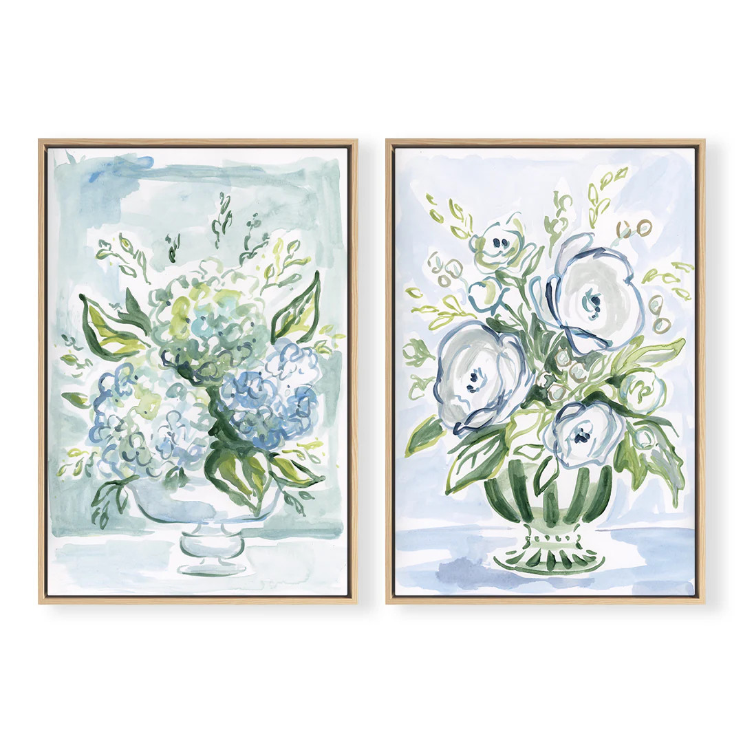 Charlotte & Daphne Pair by Haley Knighten | Urban Garden Prints