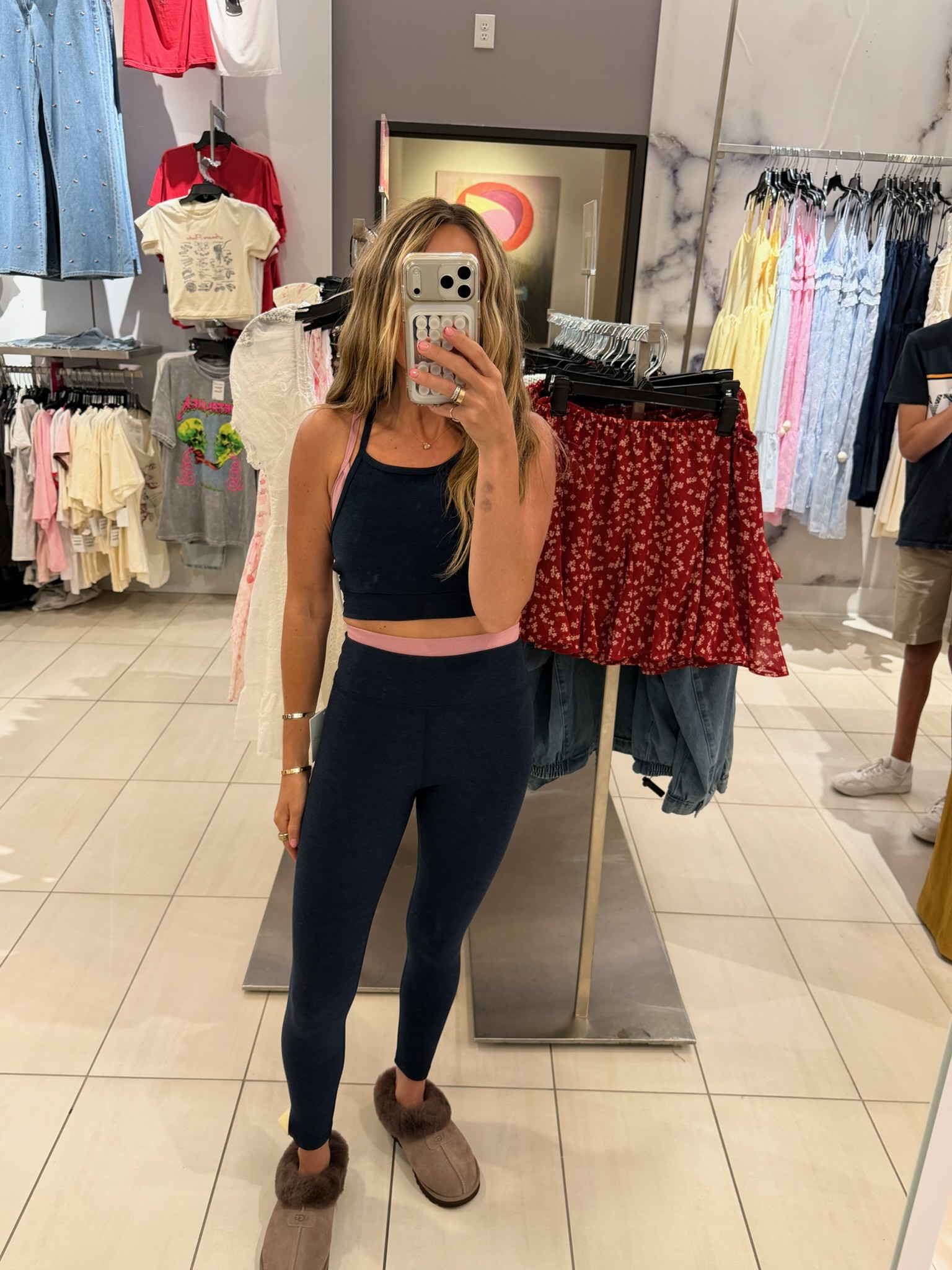 This set is so cute. 🤍 I love the little pink detail, and the fabric is incredibly soft. Such a good activewear find from the Nordstrom Anniversary Sale.

Nordstrom Sale, Nordstrom Anniversary Sale, Beyond Yoga, activewear, leggings, matching set, workout clothes, athleisure

#LTKmomlife #LTKgrwm #LTKSaleAlert