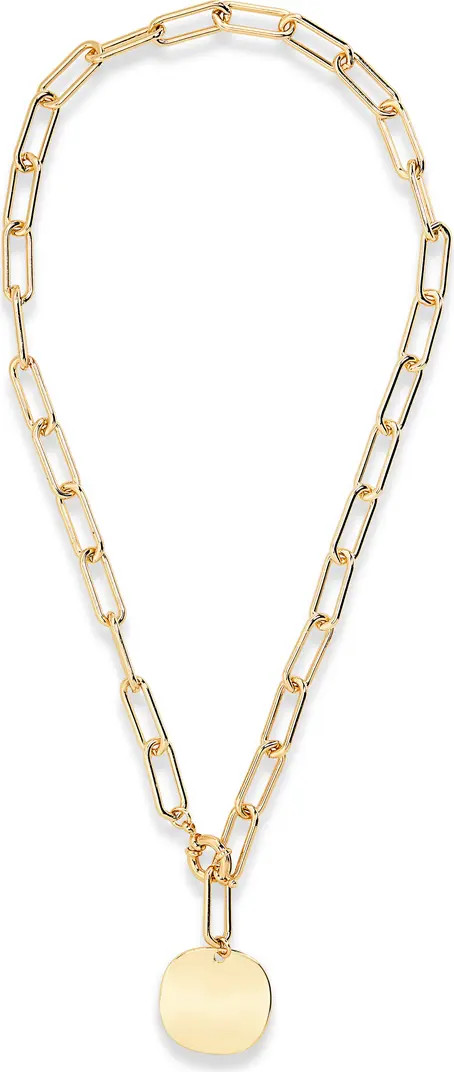 Nordstrom Paper Clip Chain Pendant Necklace | Nordstrom | Nordstrom