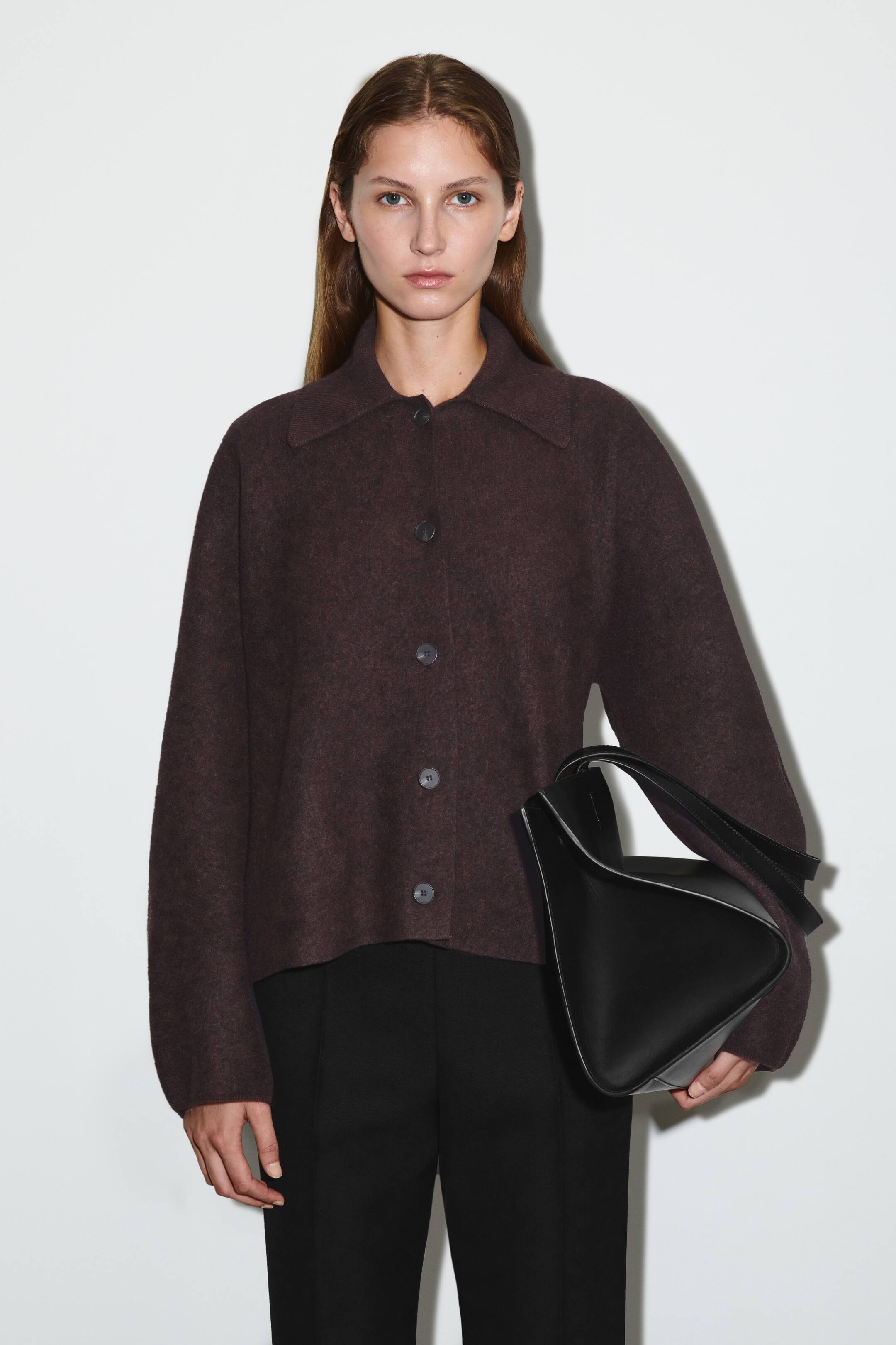SCULPTED MERINO WOOL SHORT JACKET | H&M (UK, MY, IN, SG, PH, TW, HK)