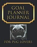 Goal Planner Journal for Pug Lovers: Undated Daily Productivity Notebook with Inspirational and Moti | Amazon (US)