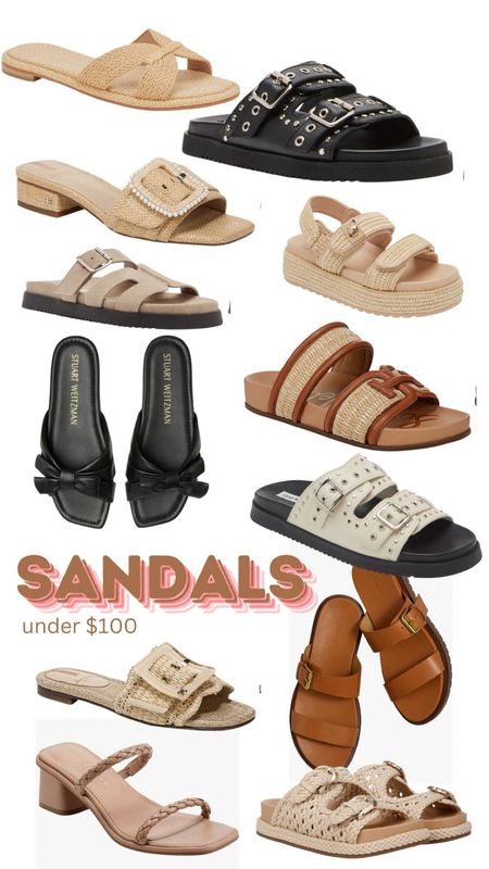 Must have summer sandals under $100 

#LTKFindsUnder50 #LTKShoeCrush #LTKFindsUnder100