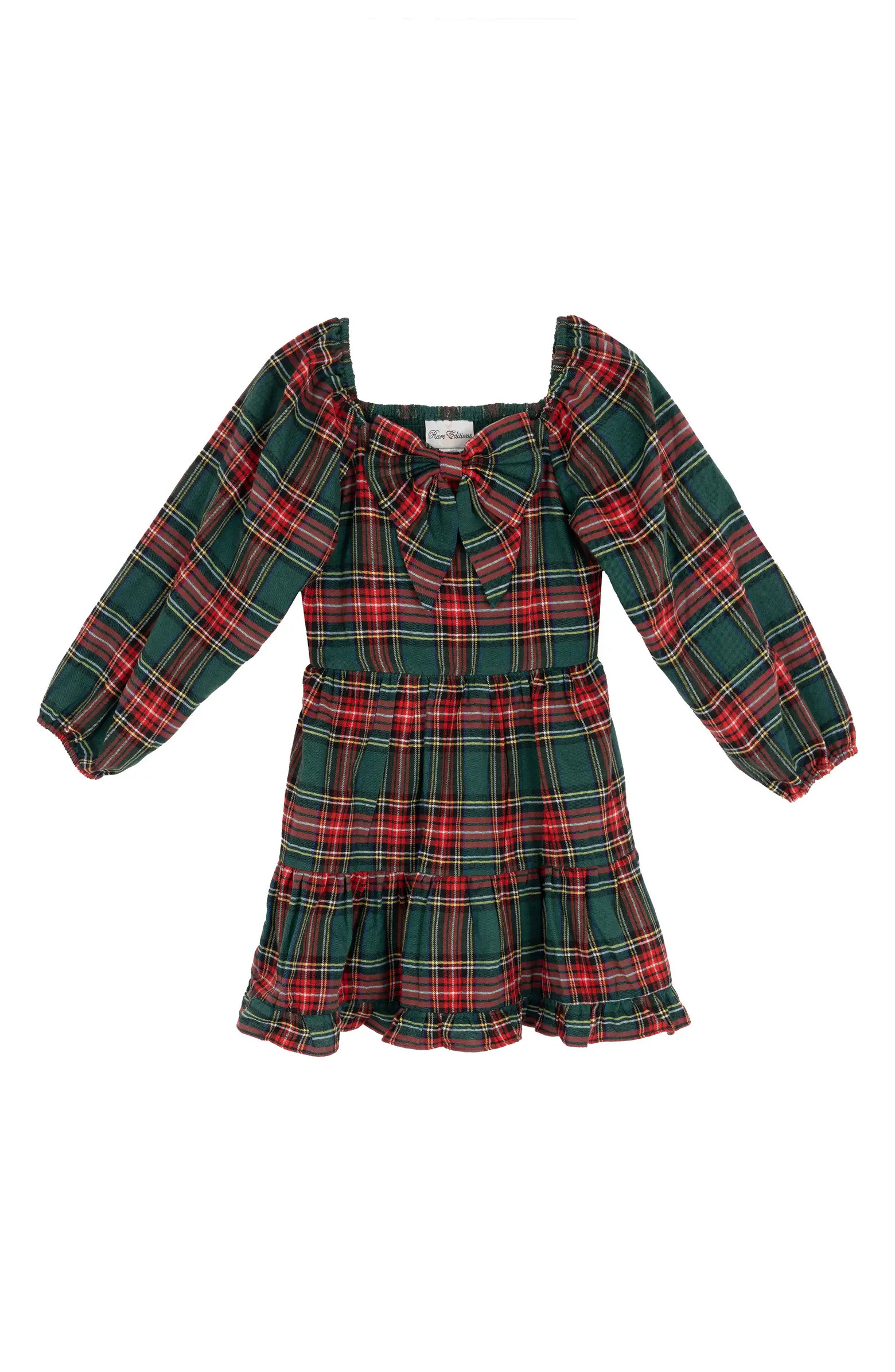 Rare Editions Kids' Plaid Tiered Dress | Nordstromrack | Nordstrom Rack