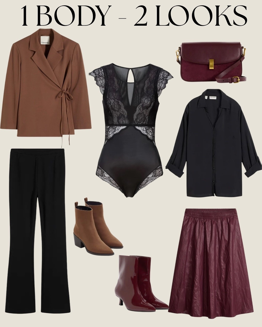 1 Body - 2 Looks 🖤🖤

15HERBST / 15% sparen bis 4.10.

#plussizefashion #hose #curvy #body #allblacklook

#LTKplussize #LTKdeutschland #LTKpartywear