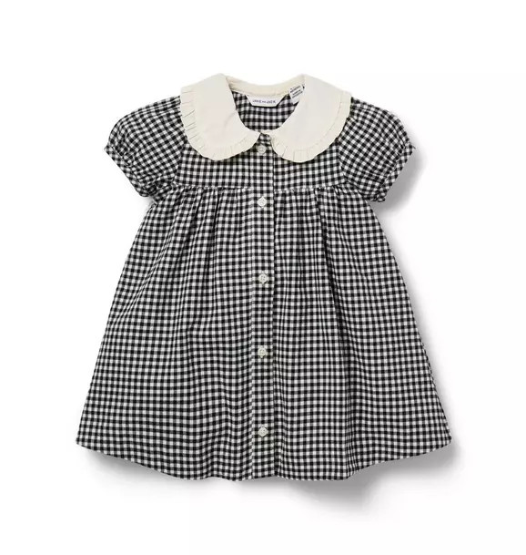Baby Gingham Collared Dress | Janie and Jack