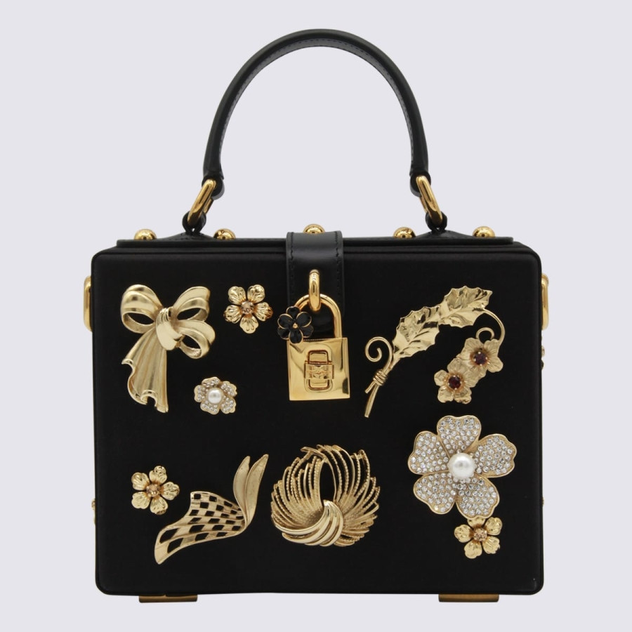 Dolce & Gabbana Black Dolce Box Top Handle Bag | Jomashop.com & JomaDeals.com