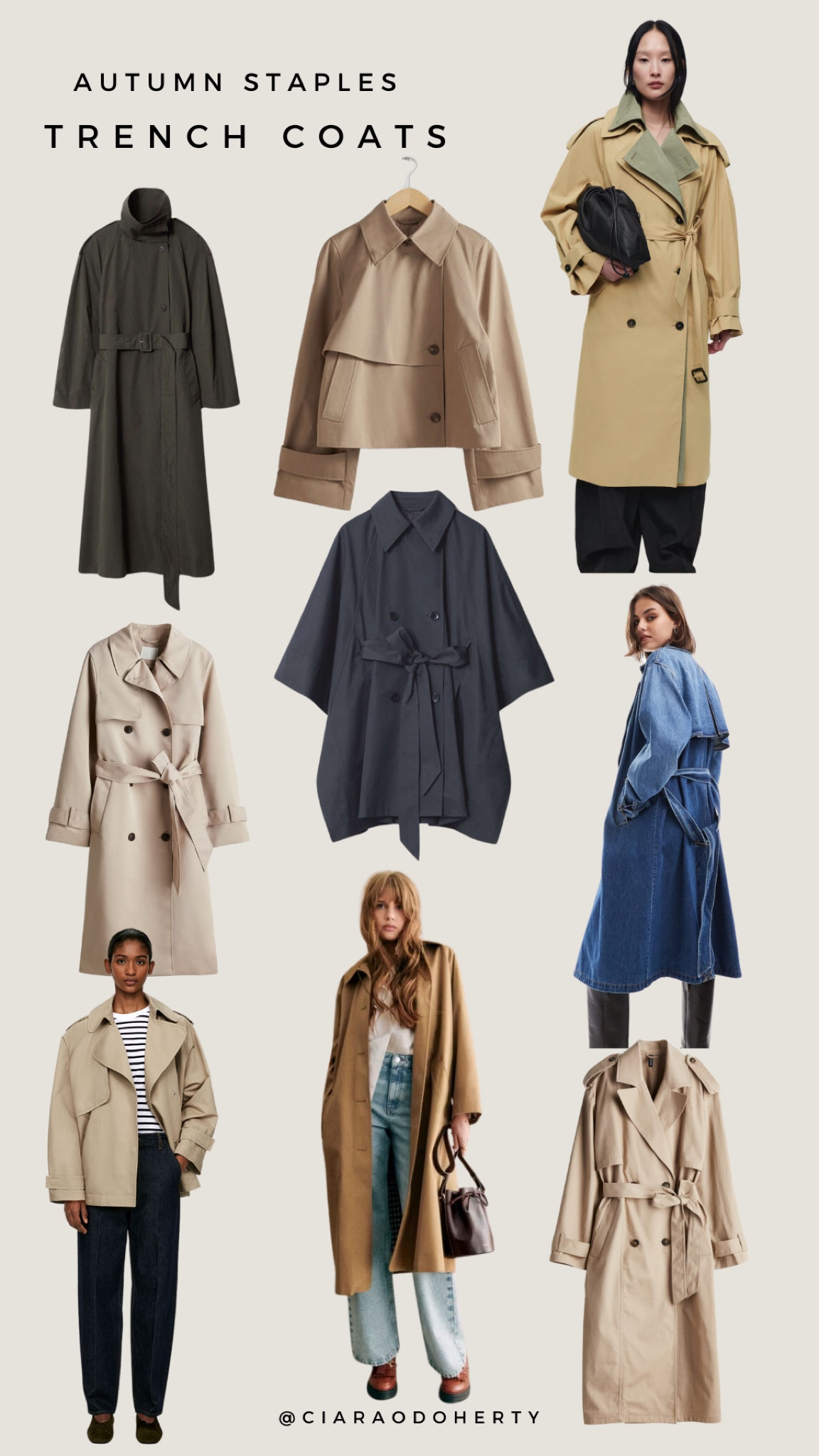 My favourite trench coats for autumn 🍁🍂🤎

#LTKireland #LTKautumn #LTKeurope