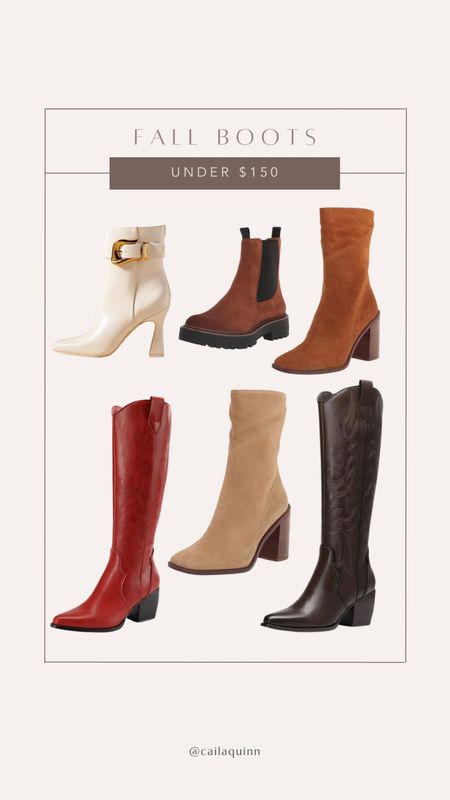 Fall Boots under $150

#LTKfindsunder100 #LTKstyletip #LTKSeasonal