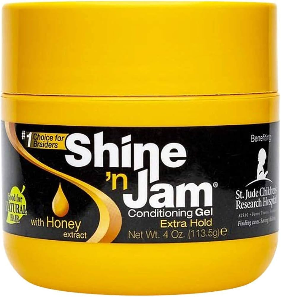Shine N Jam Conditioning Gel Extra Hold 4 Ounce (2 Pack) | Amazon (US)