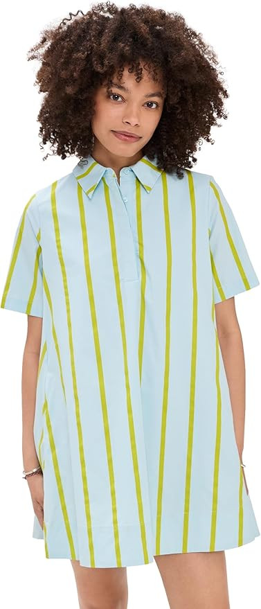 English Factory Women's Striped Kaftan Mini Dress | Amazon (US)