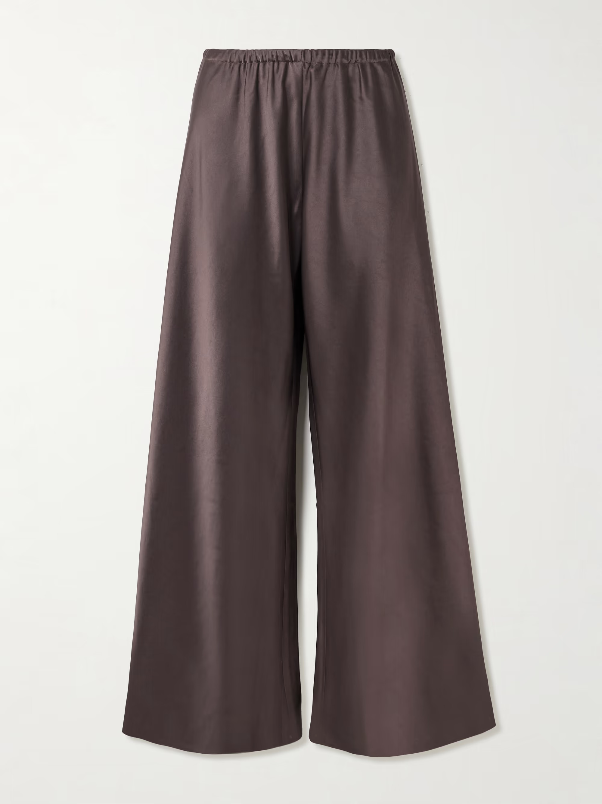 Colby satin wide-leg pants | NET-A-PORTER (US)