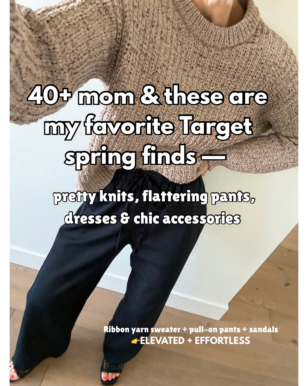 My favorite pieces from the Target spring drop 🤍 Pretty knits, cardigans, flattering pants, dresses, woven bags, and shoes — all comfortable, affordable, and so easy to wear. These are the kinds of finds I reach for on repeat and would 100% buy again.
Sizing~
Everything fits true to size unless noted below:
🚨ribbon yarn sweater in taupe & red have not yet gone live online to shop. Be sure and save this post bc they wil be linked once they are online! Also, size up! 
Black pull-on pants: I think they fit a little big. I’m wearing a medium. If you’re shorter than 5’6” I would consider doing down.
Floral pants: if you want more room in the waist/tummmy I would suggest sizing up.
Light wash jeans: if you want a true baggy style then get your true size. Many reviews like to size down. I’m wearing my true size 4, regular length. ￼


#LTKgrwm #LTKmomlife #LTKOver40