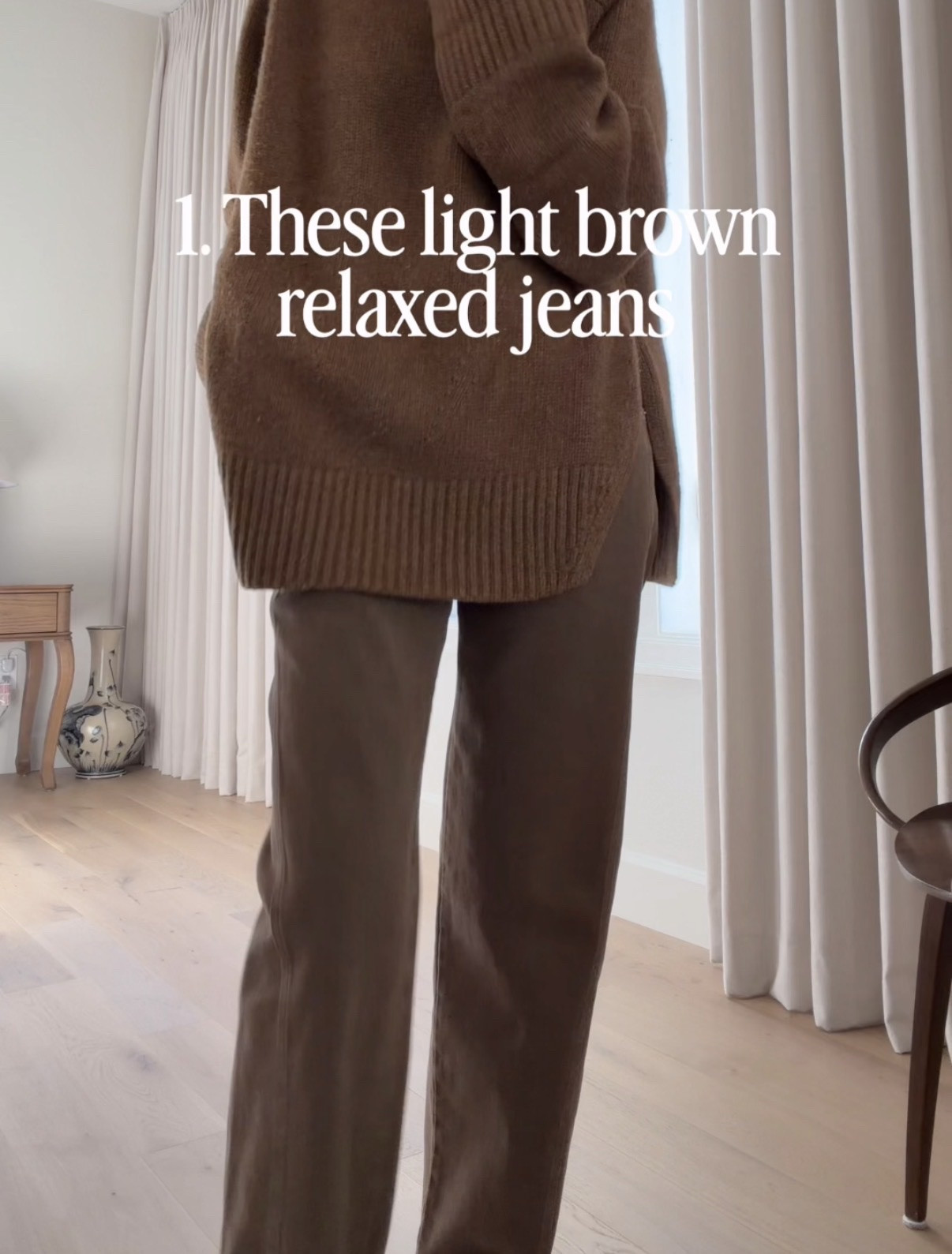 January most loved #1 - these Reyno Straight Leg Jeans by Paloma Wool
$270

#classicstyle
#brownjeans
#lookforless
#monochromaticoutfit
#brownpants

#LTKSeasonal #LTKgrwm #LTKootd