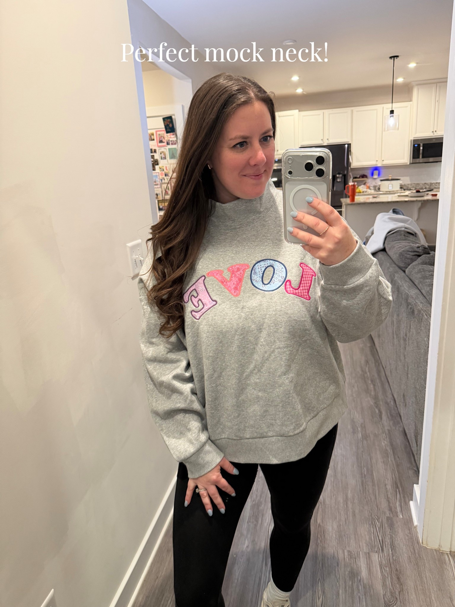 Target sweatshirt, LOVE sweatshirt, Valentines Day outfit, size XL 

#LTKMidsize #LTKdayinmylife #LTKSeasonal