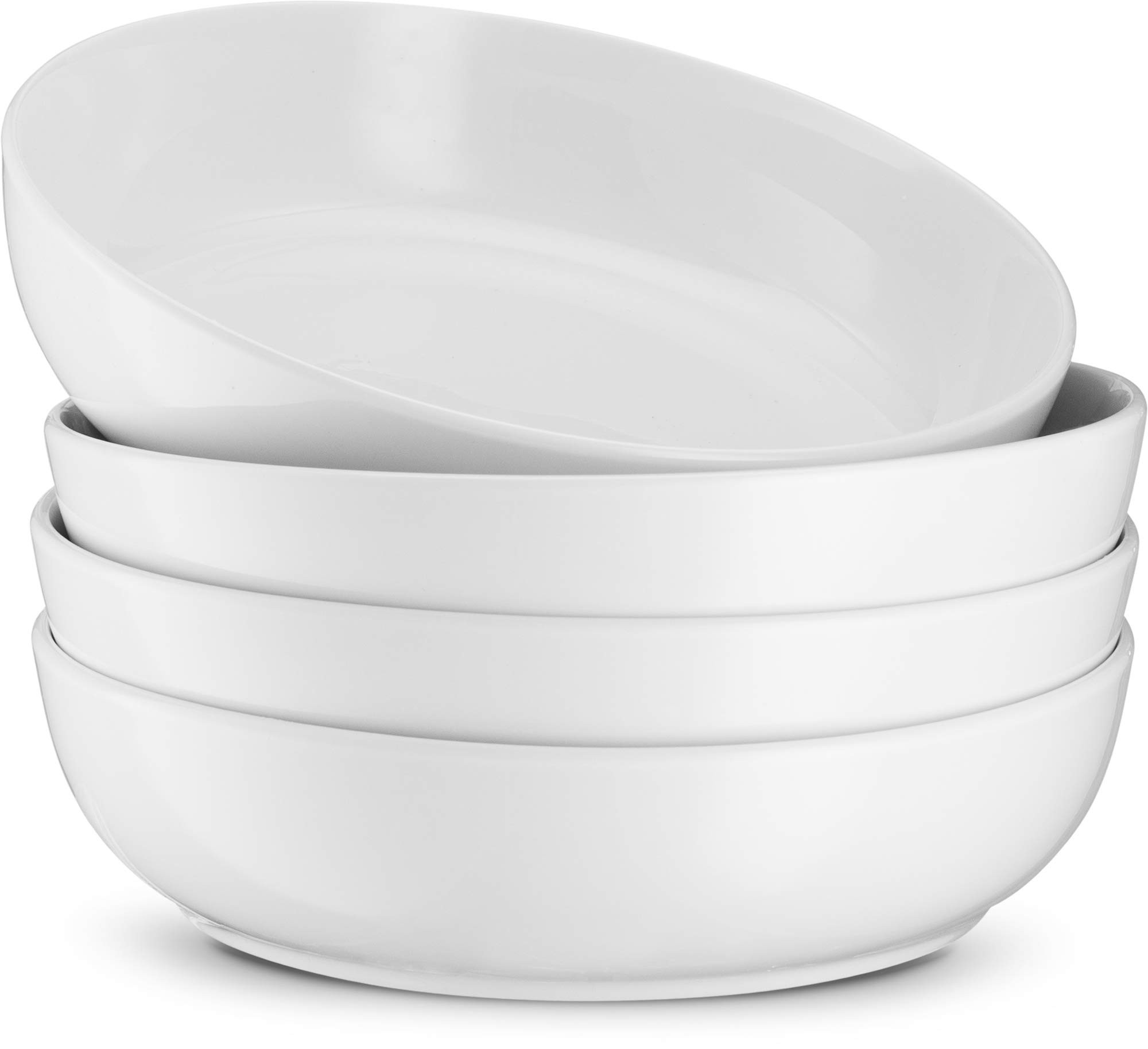 KooK Pasta Bowl, Salad Bowls, Bowls, Serving Bowls, Soup, Ceramic, Large Capacity, Microwave & Di... | Amazon (US)
