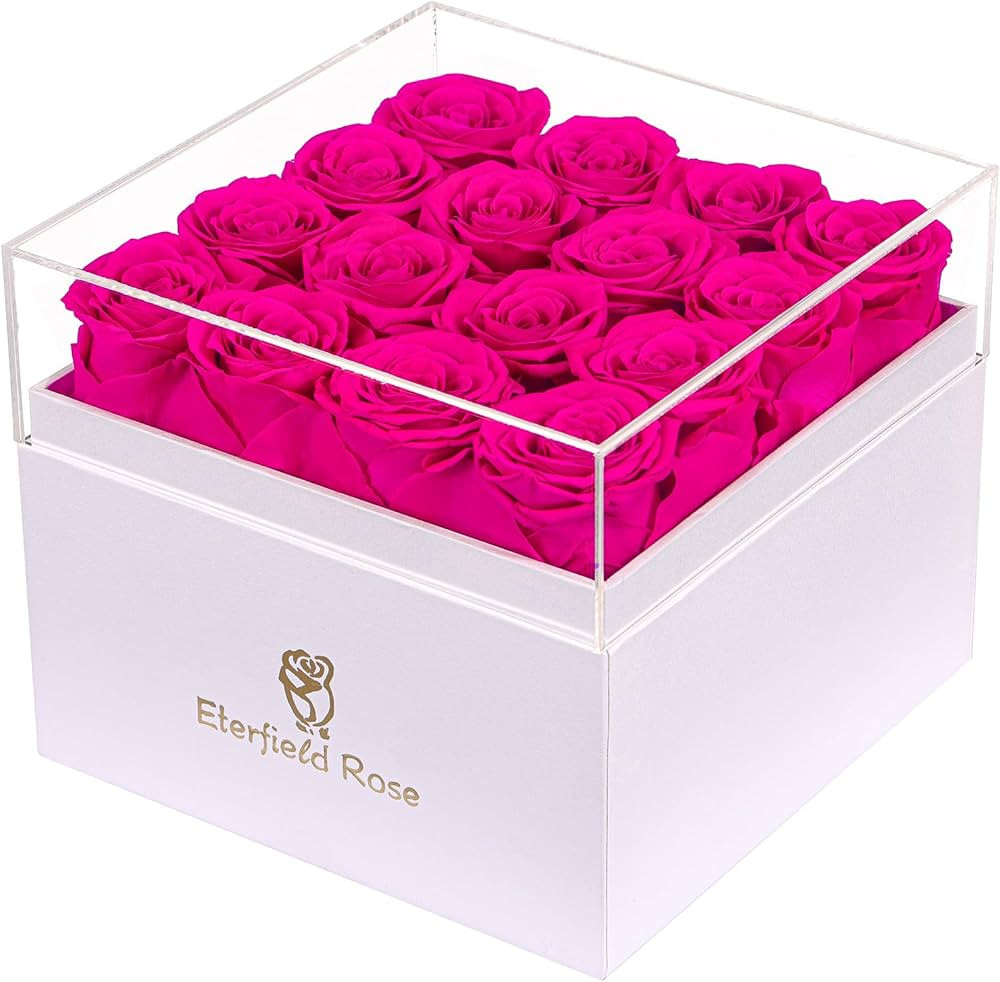 Eterfield Preserved Roses Preserved Flowers for Delivery Prime 16-Piece Real Roses That Last a Ye... | Amazon (US)