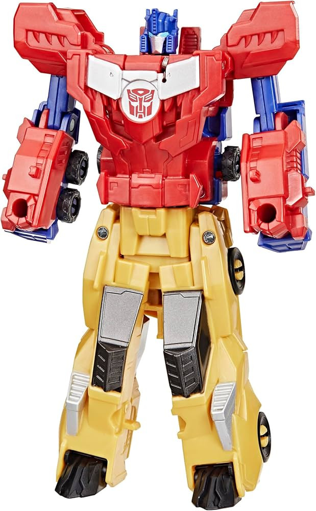 Transformers Crash & Combine Heroes, 3.75-Inch Converting Bumblebee and Optimus Prime Action Figu... | Amazon (US)