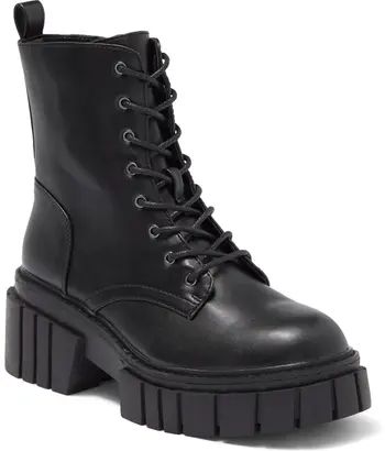 Madden Girl Philly Lug Sole Combat Boot | Nordstromrack | Nordstrom Rack