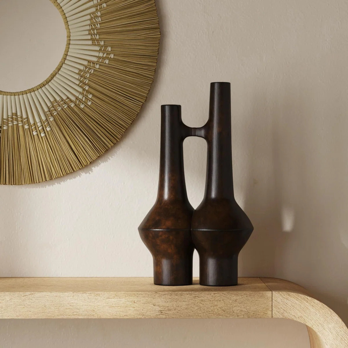 Beso Carved Wooden SculptureByIndigo Road by Egypt Sherrod | Wayfair North America