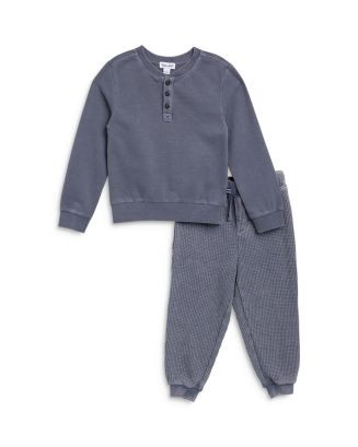 Splendid Boys' Henley Top & Chunky Thermal Jogger Pants Set - Little Kid  | Bloomingdale's Kids | Bloomingdale's (US)
