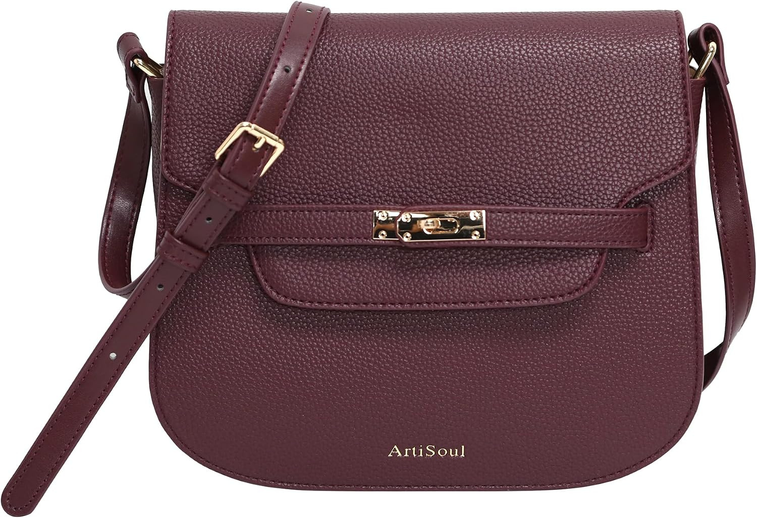 MKV Small Saddle Crossbody Bag for women,cross body purses for women，saddle bag purses for women | Amazon (US)