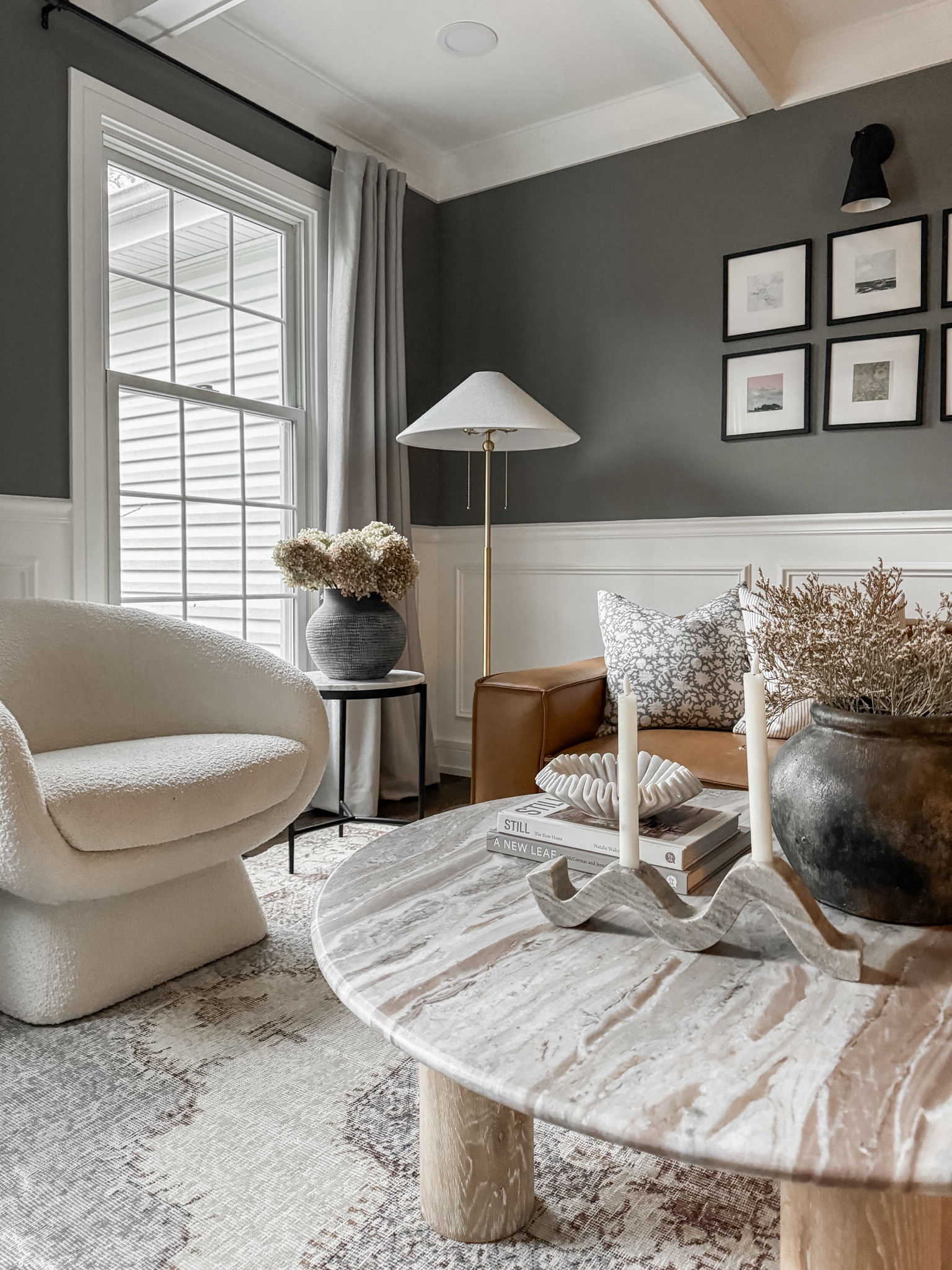 Cozy corner in our office sitting area. I love how cozy and relaxing this room feels! 

#LTKhome #LTKSeasonal #LTKstyletip