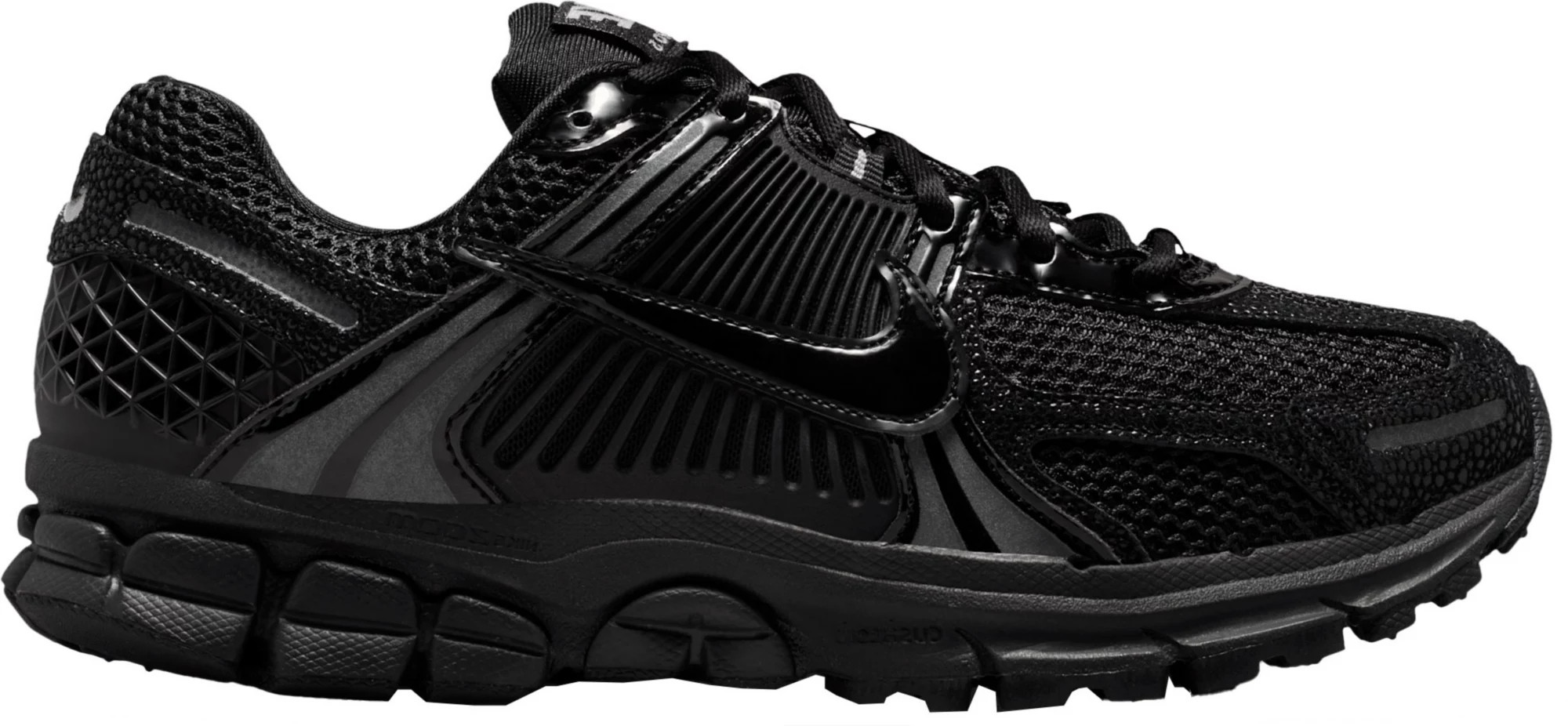 Nike Women's Zoom Vomero 5 Shoes, Size 12, Black/Black/Metallic Silver/Anthracite | DICK'S Sporting Goods