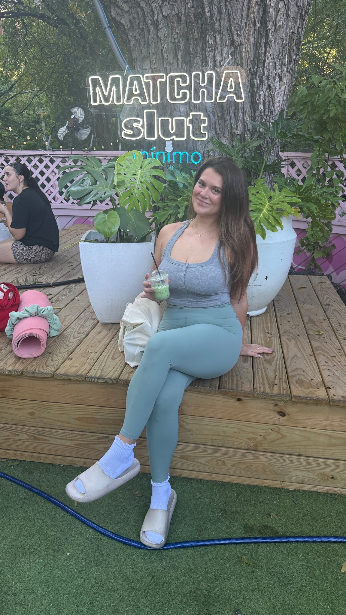 One of my fav fits for Matcha & Pilates!

#LTKfitnessgoals #LTKdayinmylife #LTKootd