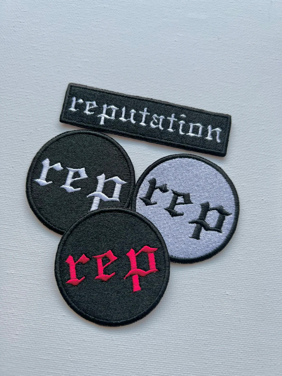 Reputation embroidered patches, iron / sew on patches, patches, embroidered patches, rep patches,... | Etsy (US)