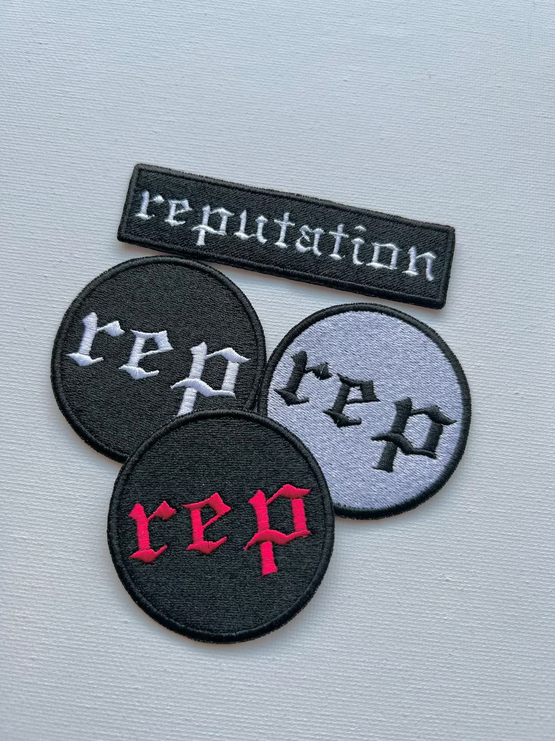 Reputation embroidered patches, iron / sew on patches, patches, embroidered patches, rep patches,... | Etsy (US)