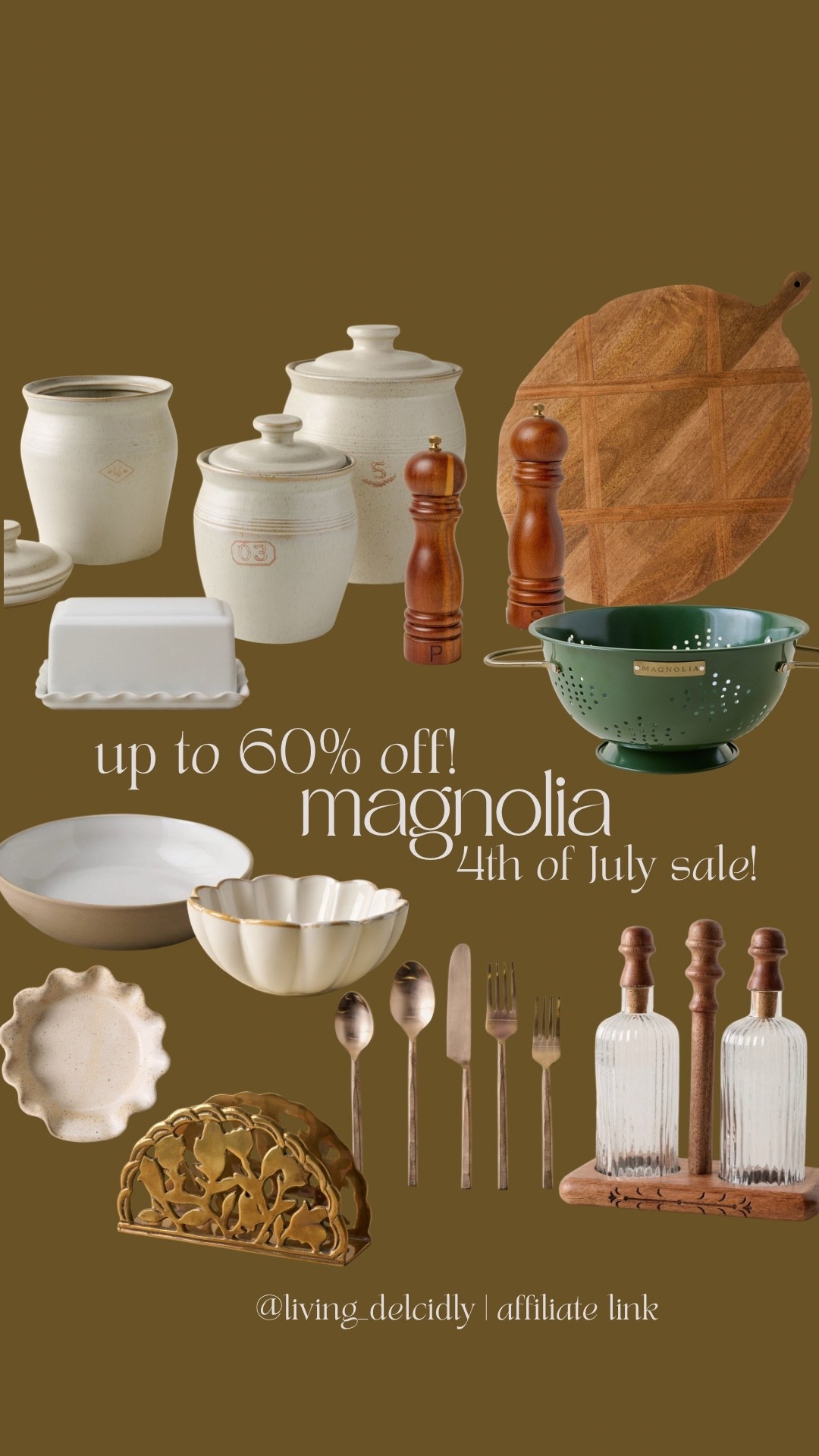 These kitchen essentials are up to 60% off at Magnolia! I own several of their kitchen items — all of them are pretty enough to leave out on your counter!

Kitchen essentials, kitchen styling, counter styling, baking essentials, vintage inspired, kitchen storage, organization

#LTKHome #LTKSaleAlert