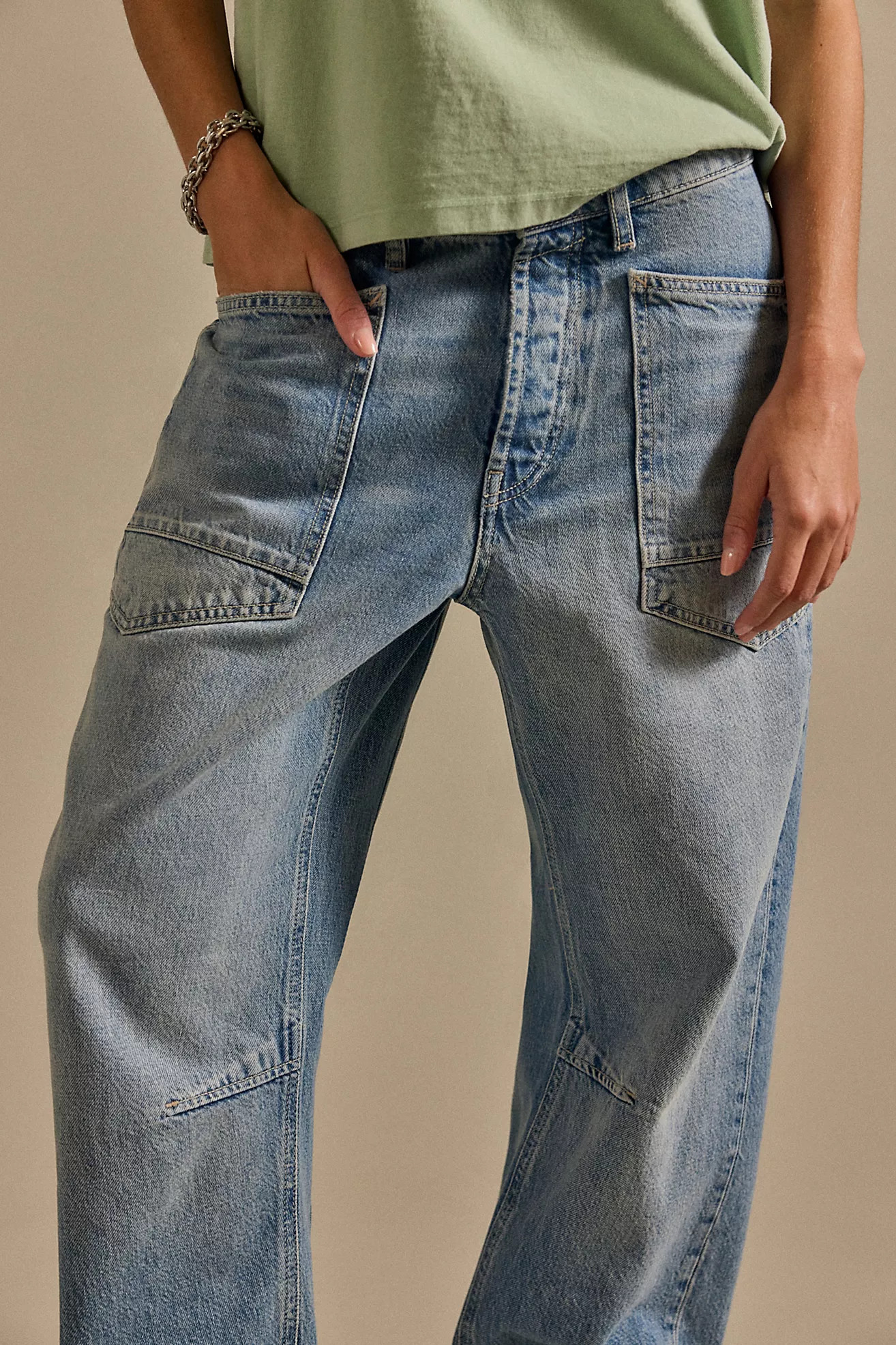We The Free Minimalist Moxie Barrel Jeans | Free People (Global - UK&FR Excluded)