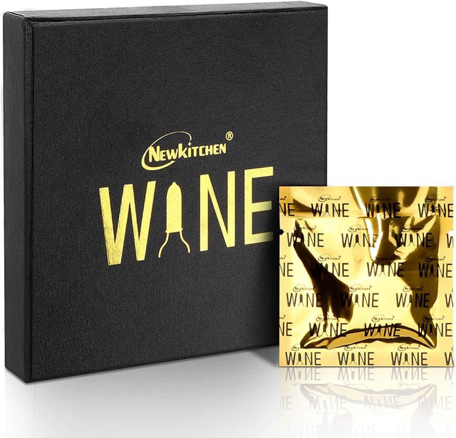 NEWKITCHEN Wine Stoppers Set of 8, White Elephant Gifts Gag Gifts for Women Wine Gifts Wine Acces... | Amazon (US)