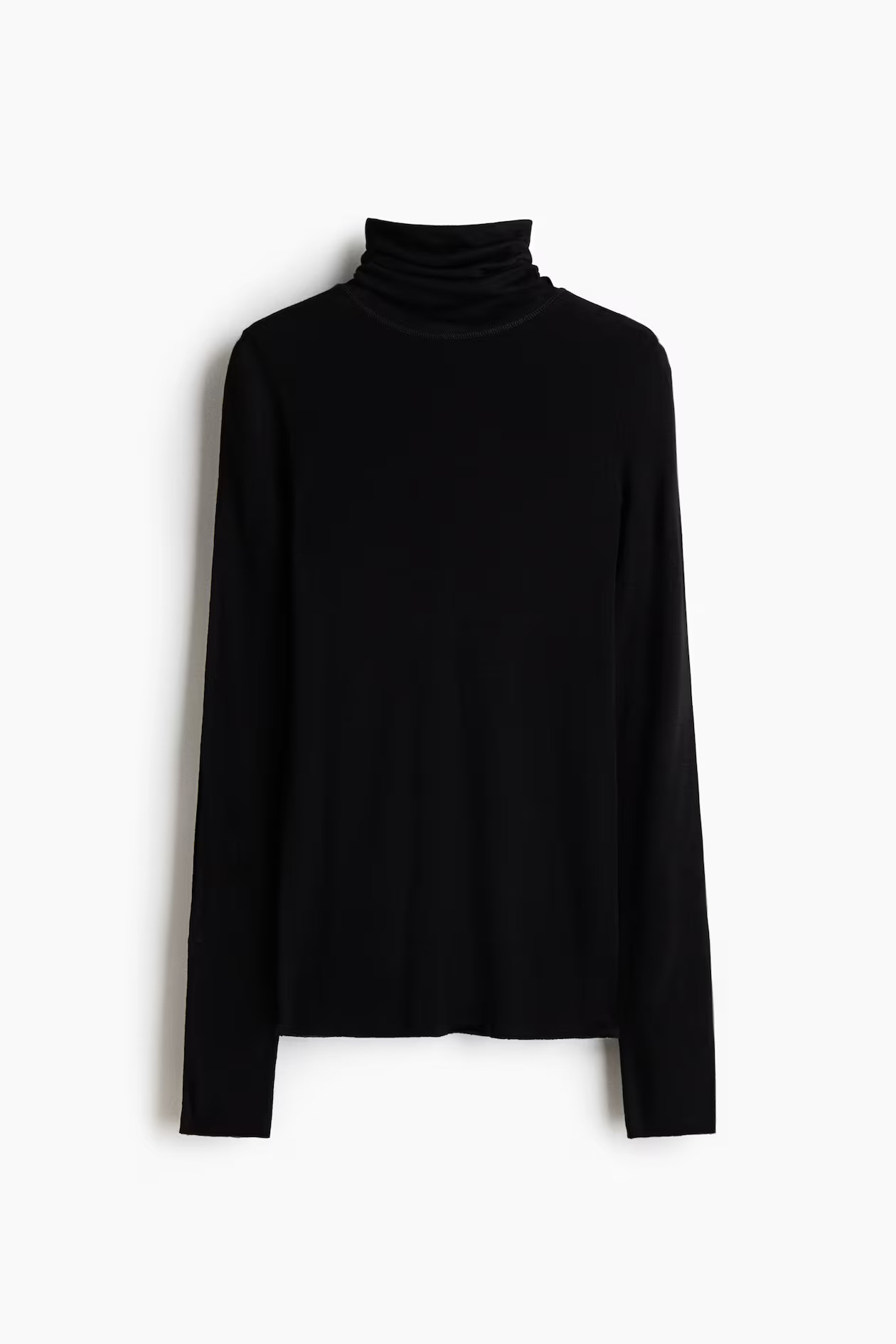 Wool polo neck top | H&M (UK, MY, IN, SG, PH, TW, HK)