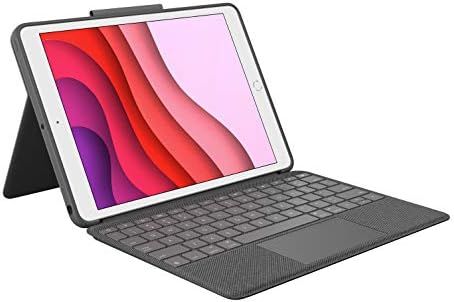 Logitech Combo Touch for iPad (7th, 8th and 9th generation) keyboard case with trackpad, wireless... | Amazon (US)