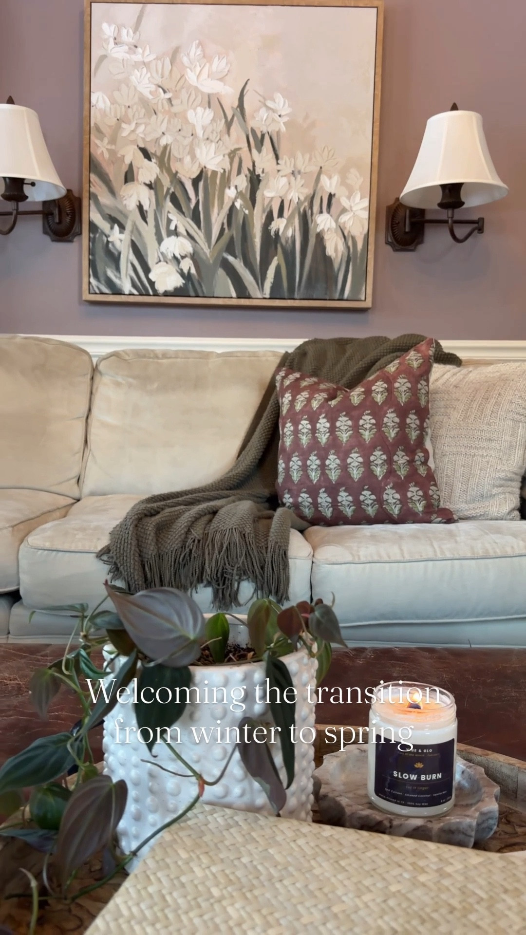 Craving green as our world outside is still blanketed in snow!  What that means for decor?  Lots of faux & real houseplants taking center stage, a spring candle burning, pillows, blankets & kitchen towels that have touches of green in them, the curtains wide open as we let in all the light as we move closer to daylight savings this weekend!  Can’t wait for the sun to set later & to get my hands on my gardens once all the snow melts.  What are you looking forward to with the coming of spring? See something you like? Comment “shop” for links to our home. #homedecor #cozyathome #cozyvibes #cozyaesthetic #springvibes

#LTKHome #LTKSpringSale #LTKdayinmylife