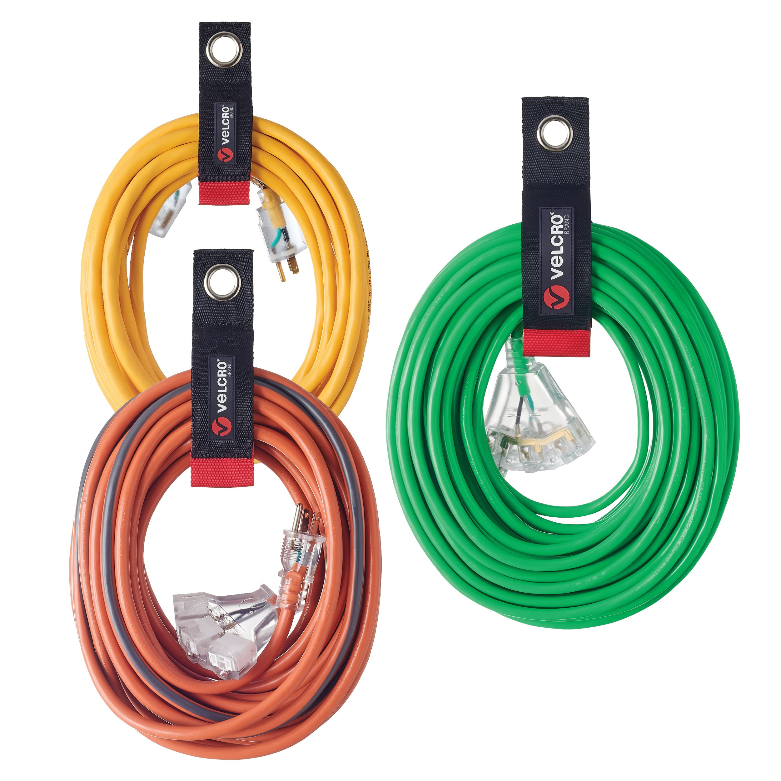 VELCRO Brand Easy Hang Extension Cord Holder Organizer Variety Pack | Holds 60-100lbs, Heavy Duty... | Amazon (US)