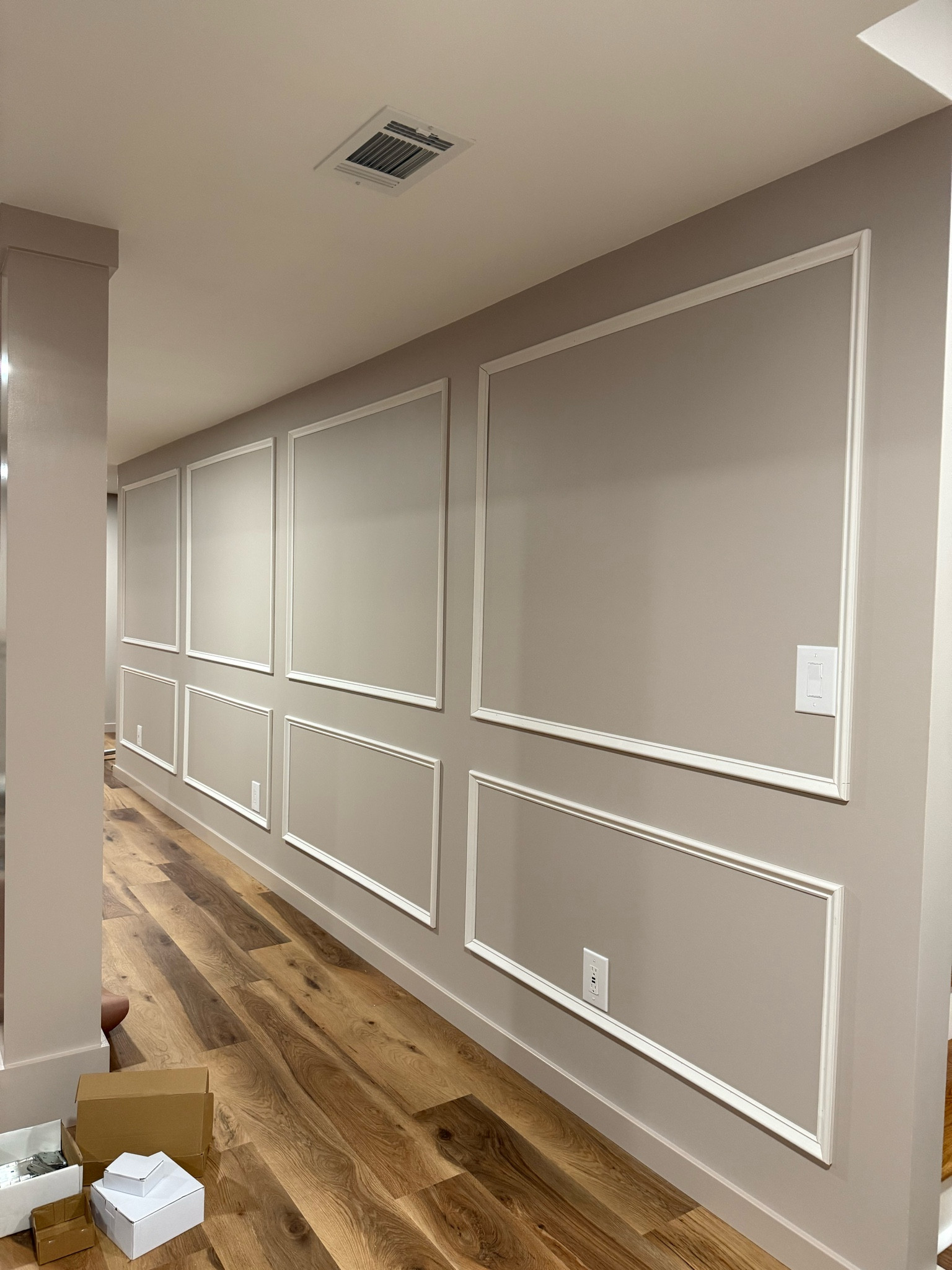 Accent wall inspiration 
#diy
#wallmoulding

#LTKHome