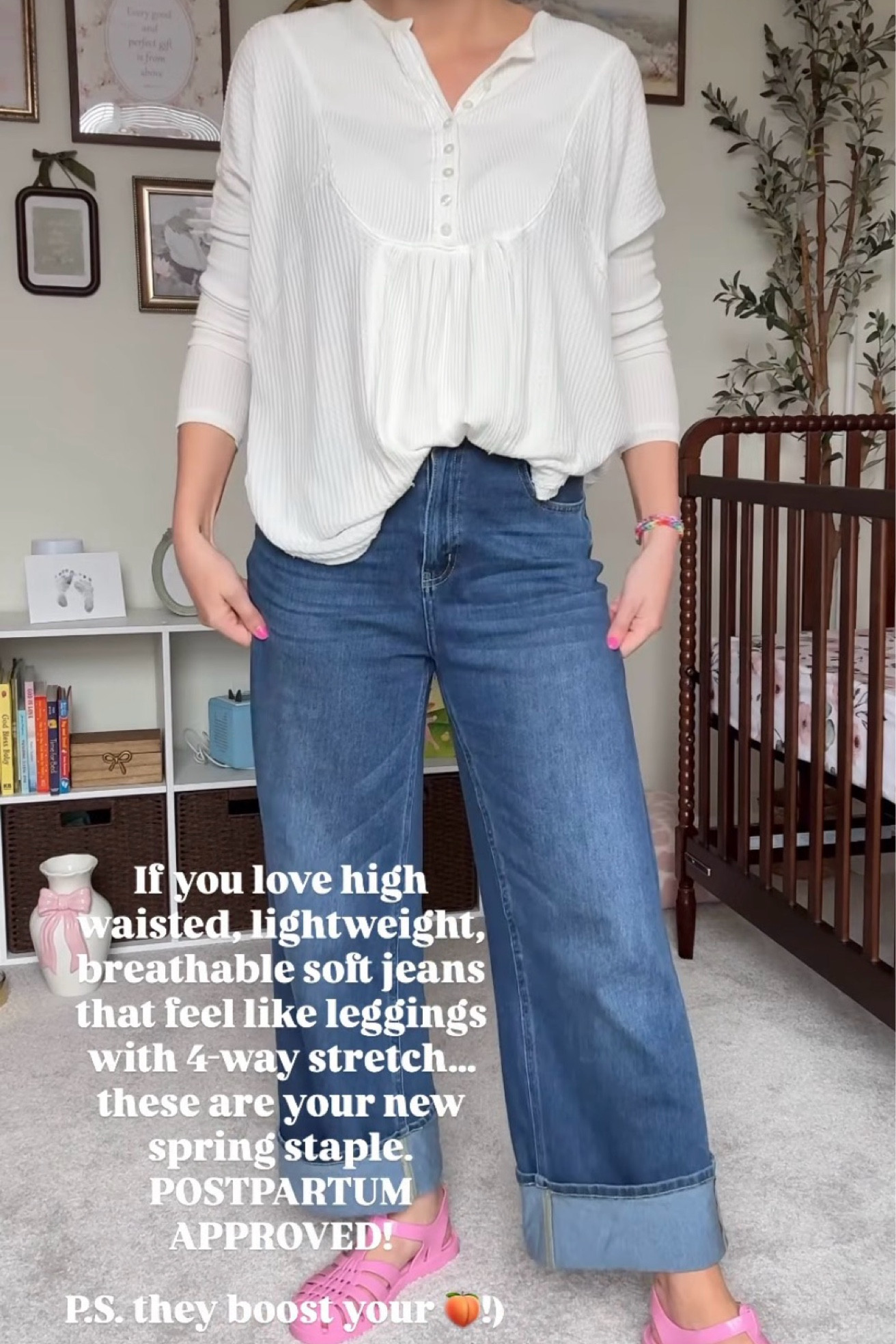 These jeans are your new spring staple! 🙌🏼

#LTKootd #LTKSeasonal #LTKmomlife