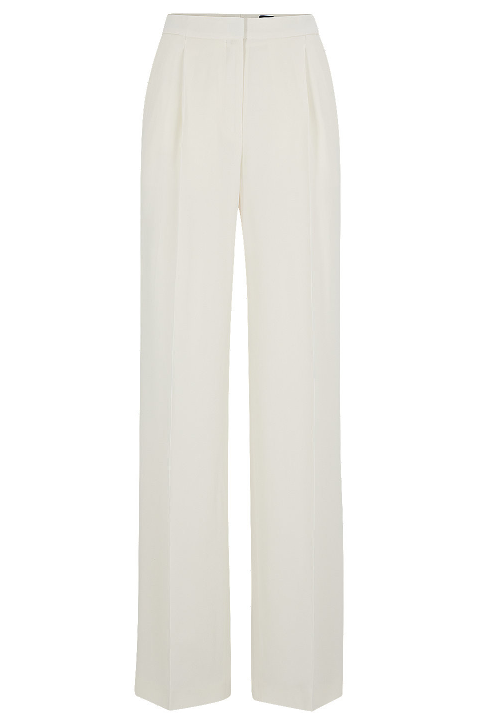 BOSS - Regular-fit trousers in matte fabric | Hugo Boss (UK)