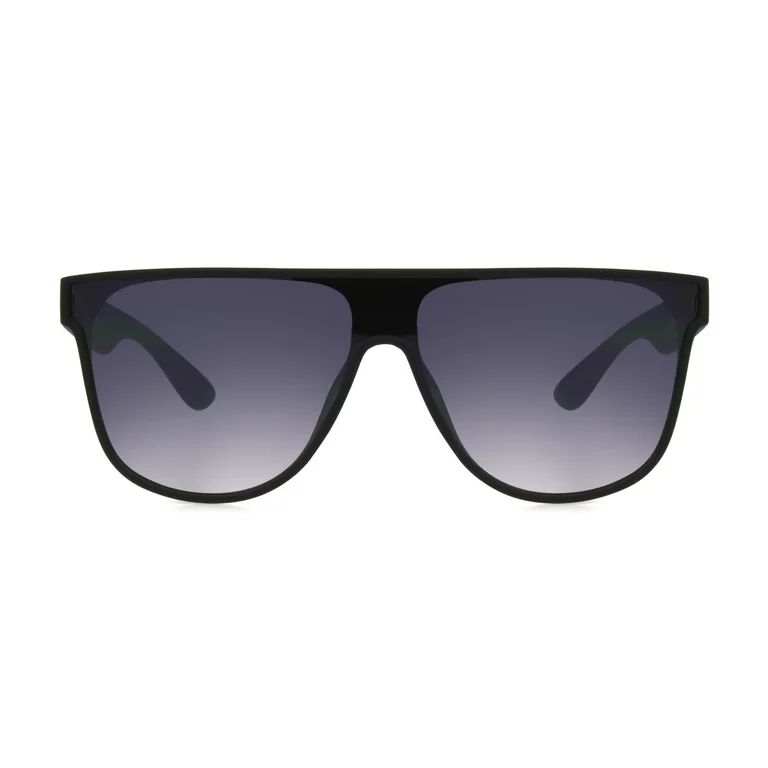 Foster Grant Mens Flat Top Black Sunglasses | Walmart (US)