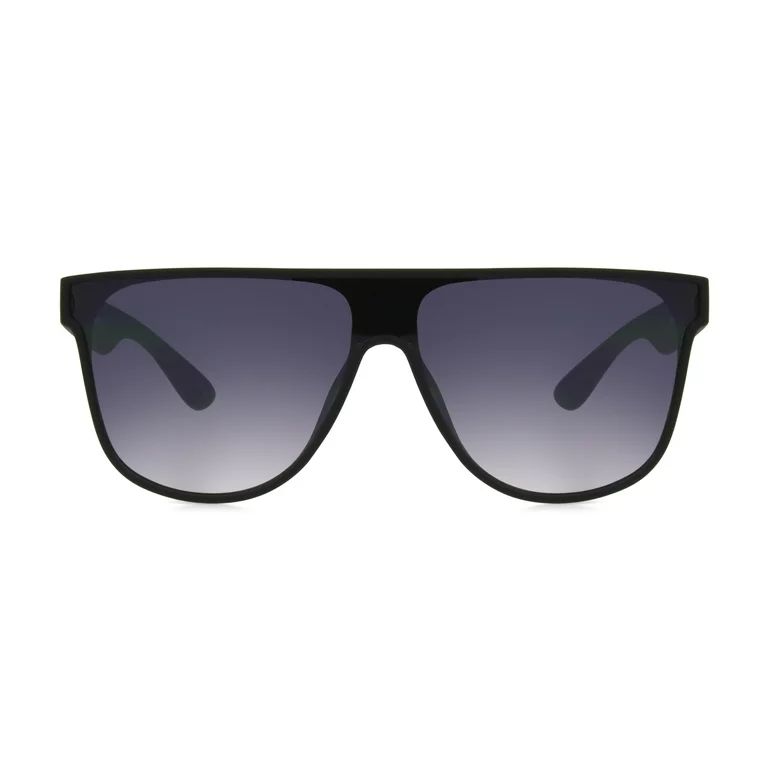 Foster Grant Mens Flat Top Black Sunglasses | Walmart (US)