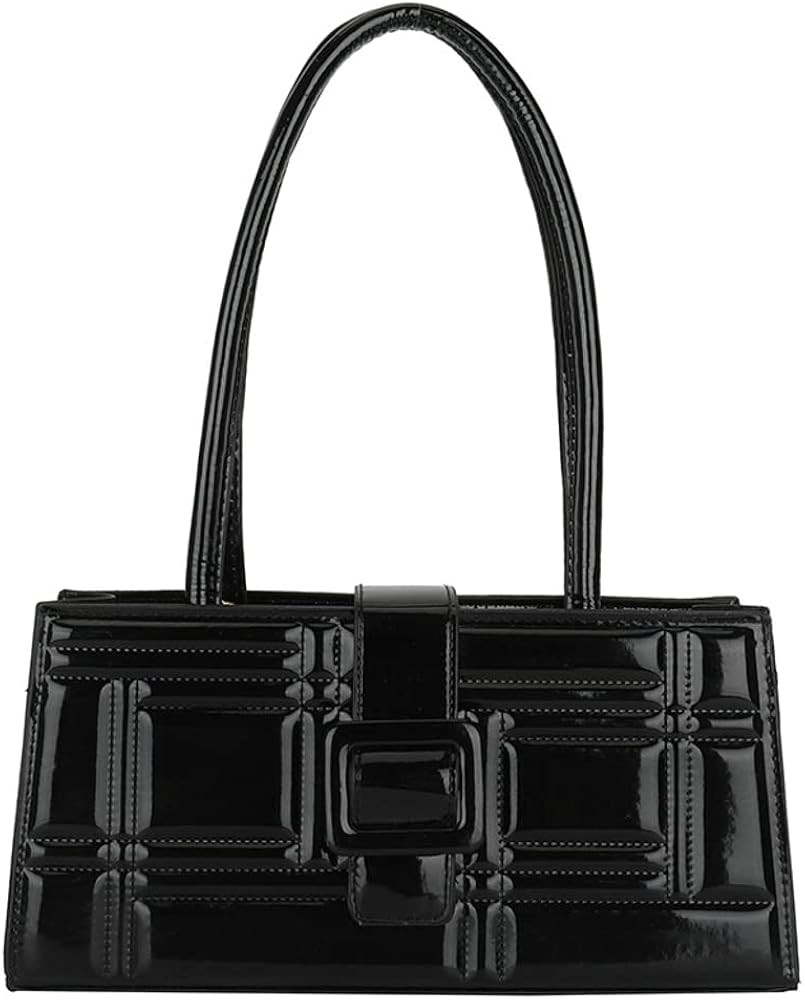 Women Hobo Bag Tote Bag Casual Shiny Elegant Shoulder Bag Metallic Clutch Purse | Amazon (US)