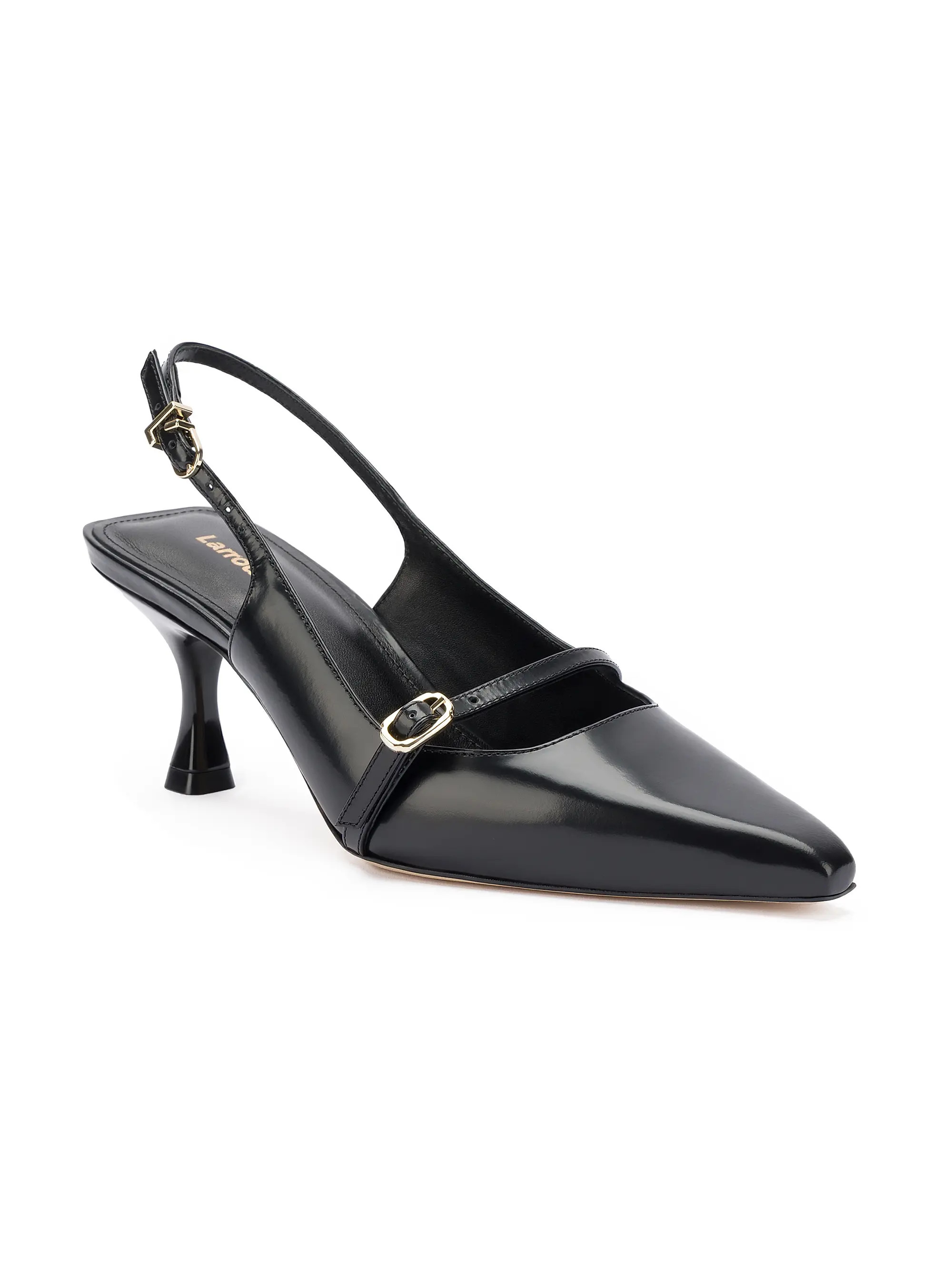 Ines 65MM Leather Slingback Pumps | Saks Fifth Avenue