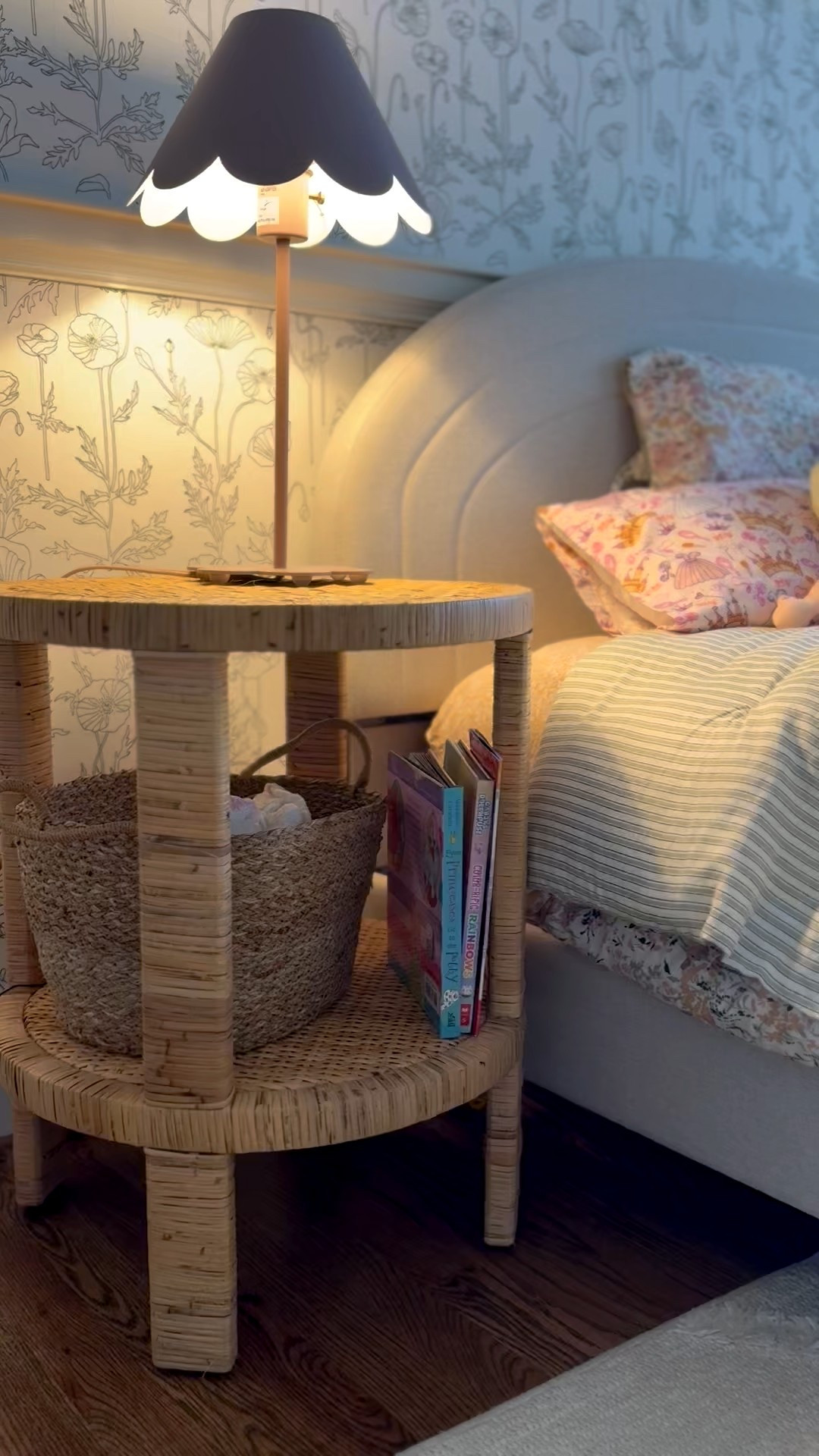 How cute is this purple scalloped lamp for a little girls room?! 

#LTKKids #LTKHome #LTKmomlife