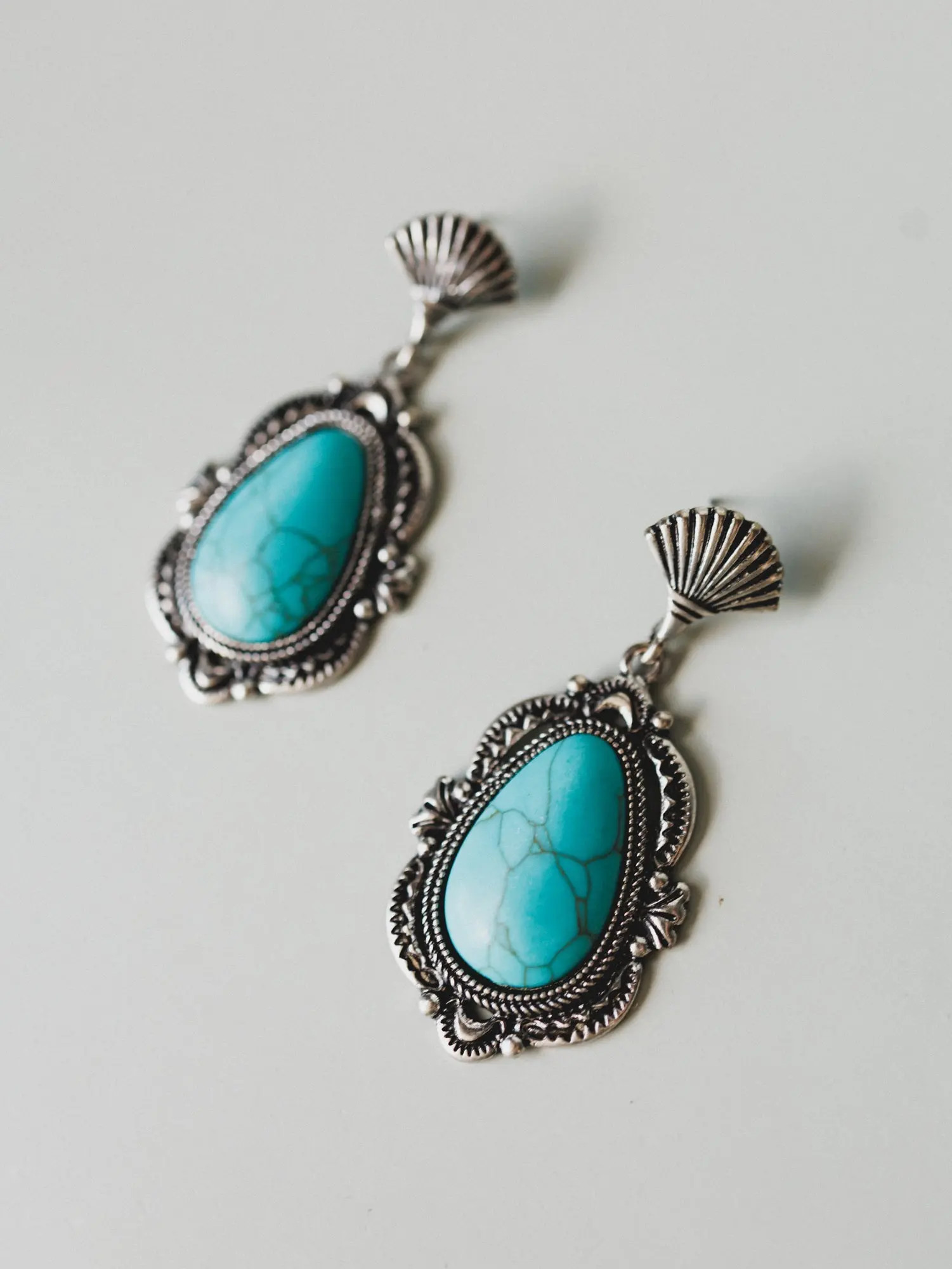 Reba Earrings - Turquoise \u2013 Urbanista | Three Bird Nest